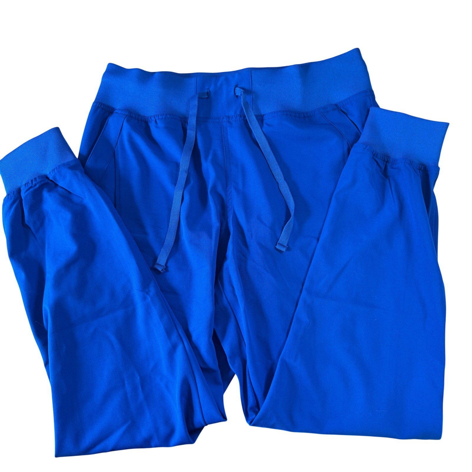 Monarch Uniforms Ruby Royal Blue Scrub Jogger Pants 4201 Womens Medium NWT