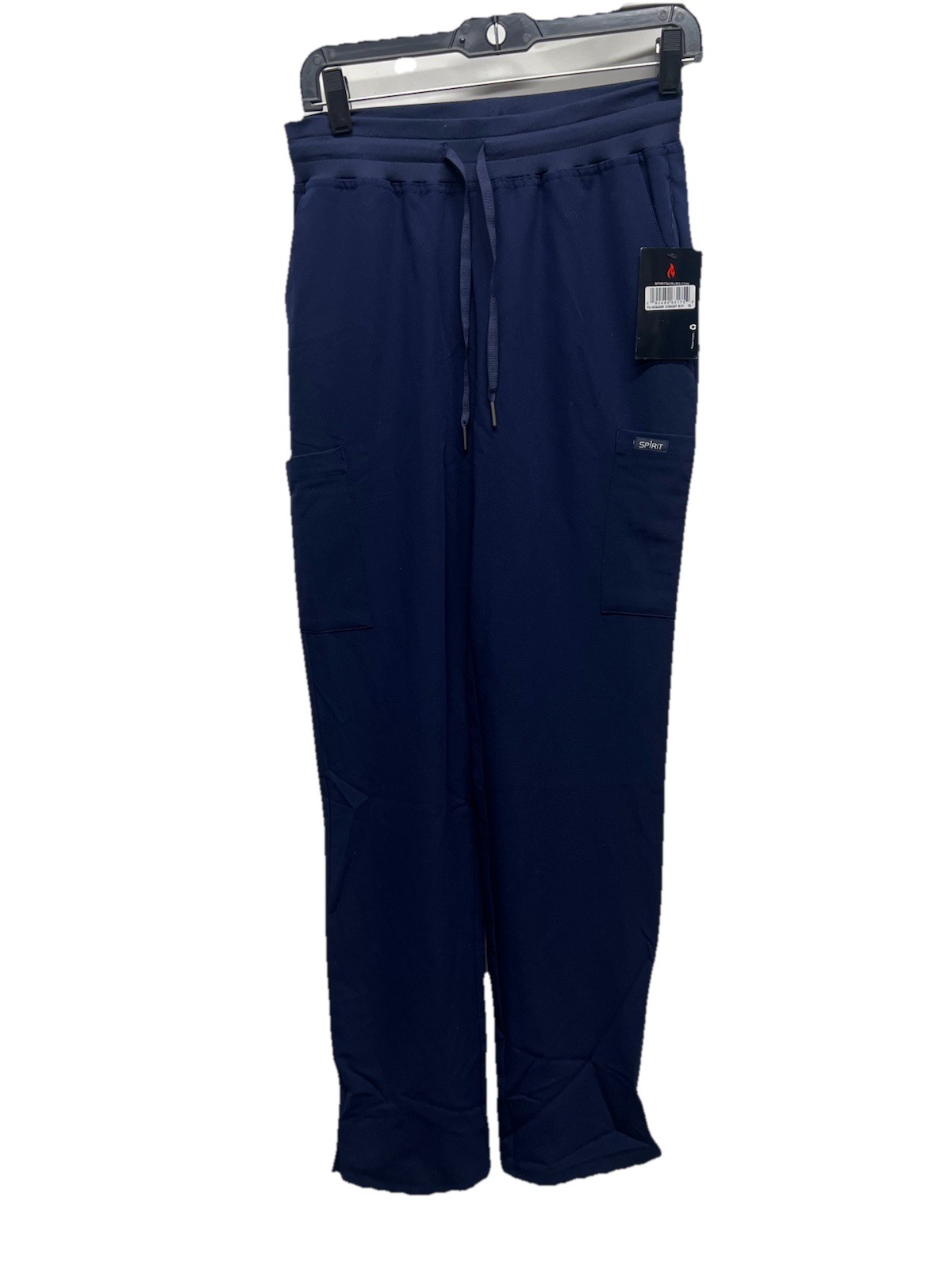 Spirit Scrubs Women’s Straight Pants #PWB409 NAVY BLUE Size L Tall NWT