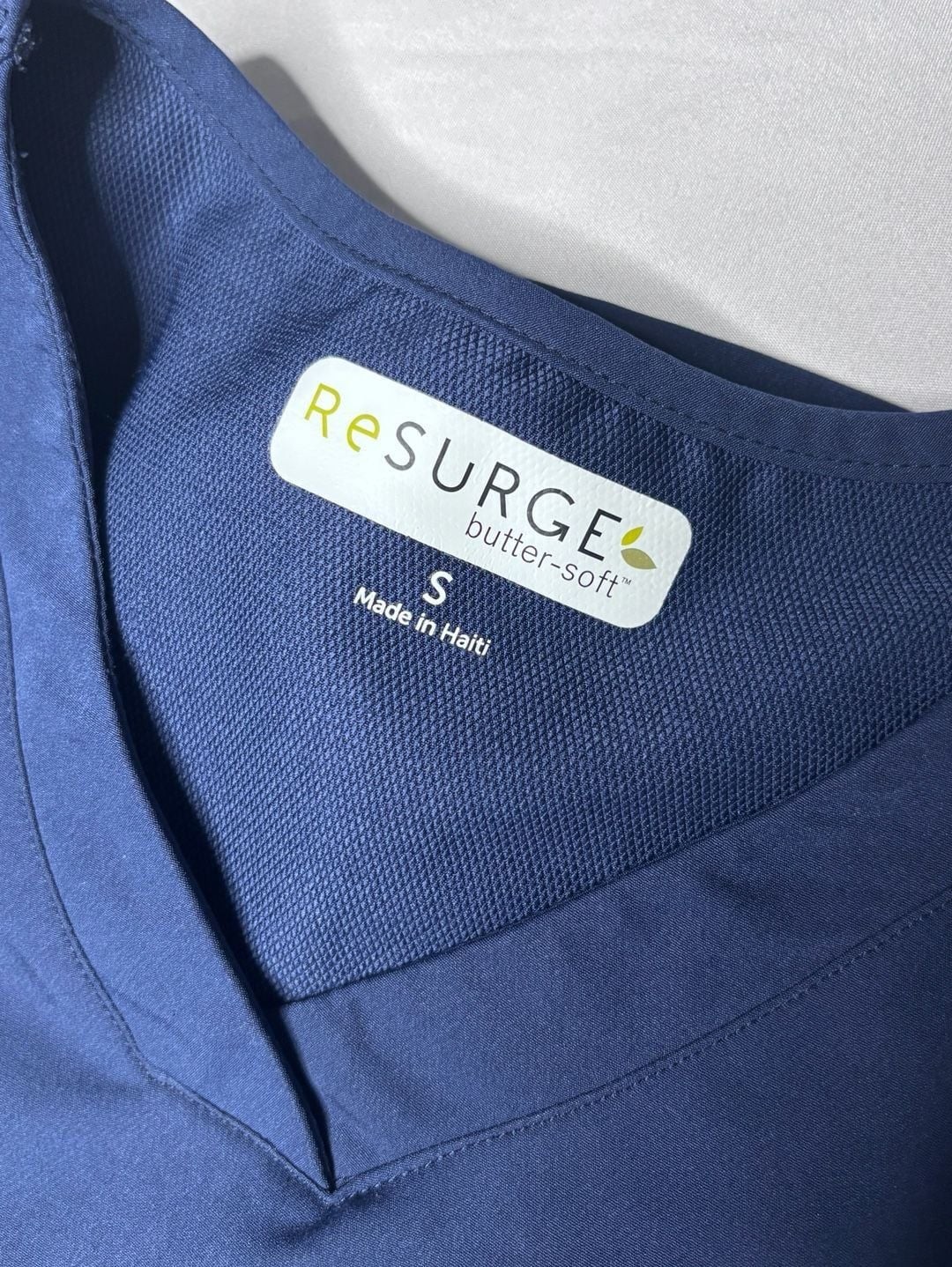 ReSurge Butter-Soft Navy Blue Scrub Set