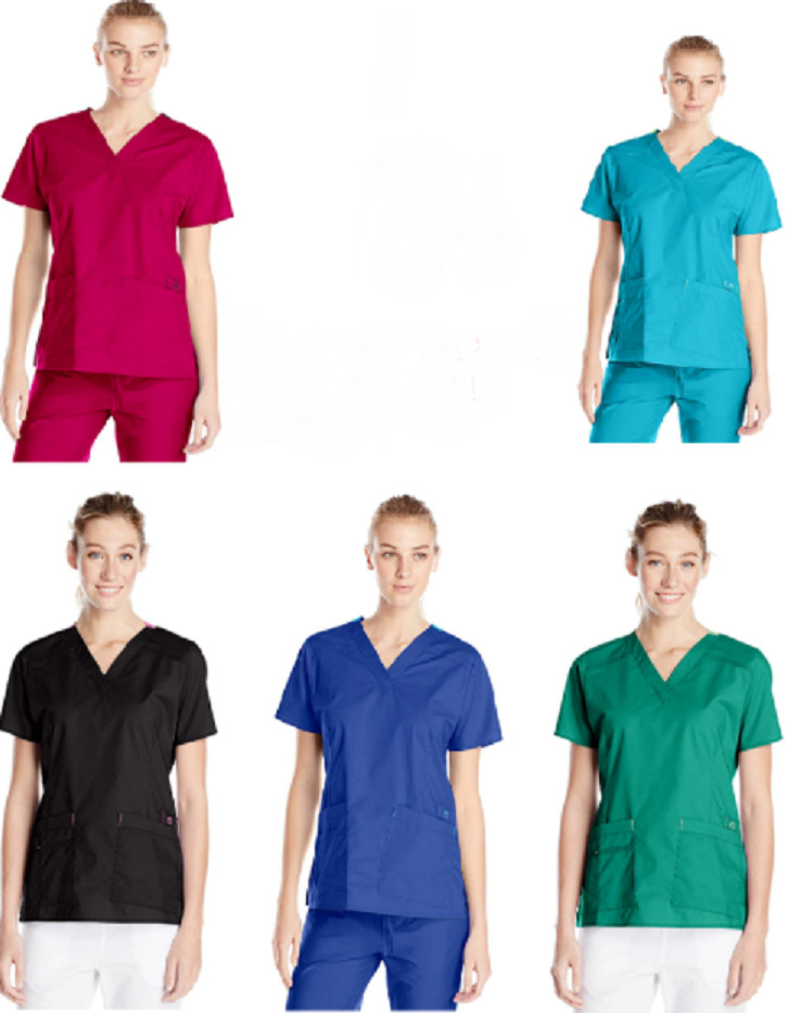 WonderWink Womens Scrubs Wonderflex Verity Top 6108A All Colors And Sizes NWT