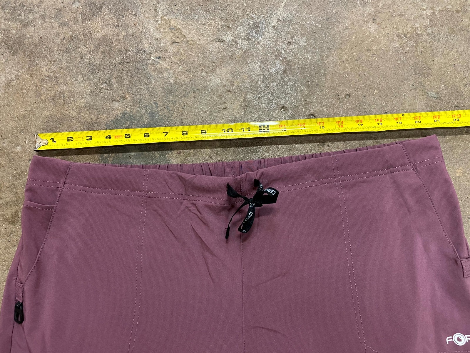Carhartt Force Cross Flex Scrub Pant Womens 2XL Plum Stretch Bootcut Leg Medical