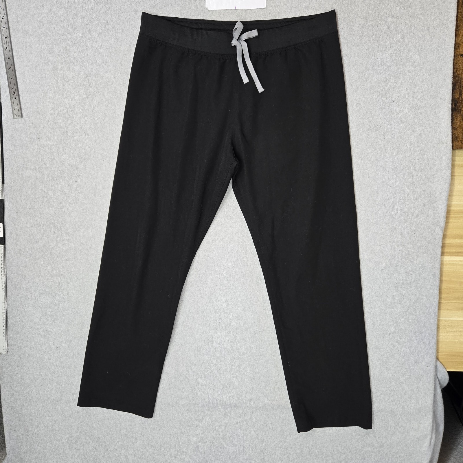 FIGS Women Scrub Pants XL Black Livingston PO#3485 31″ Inseam