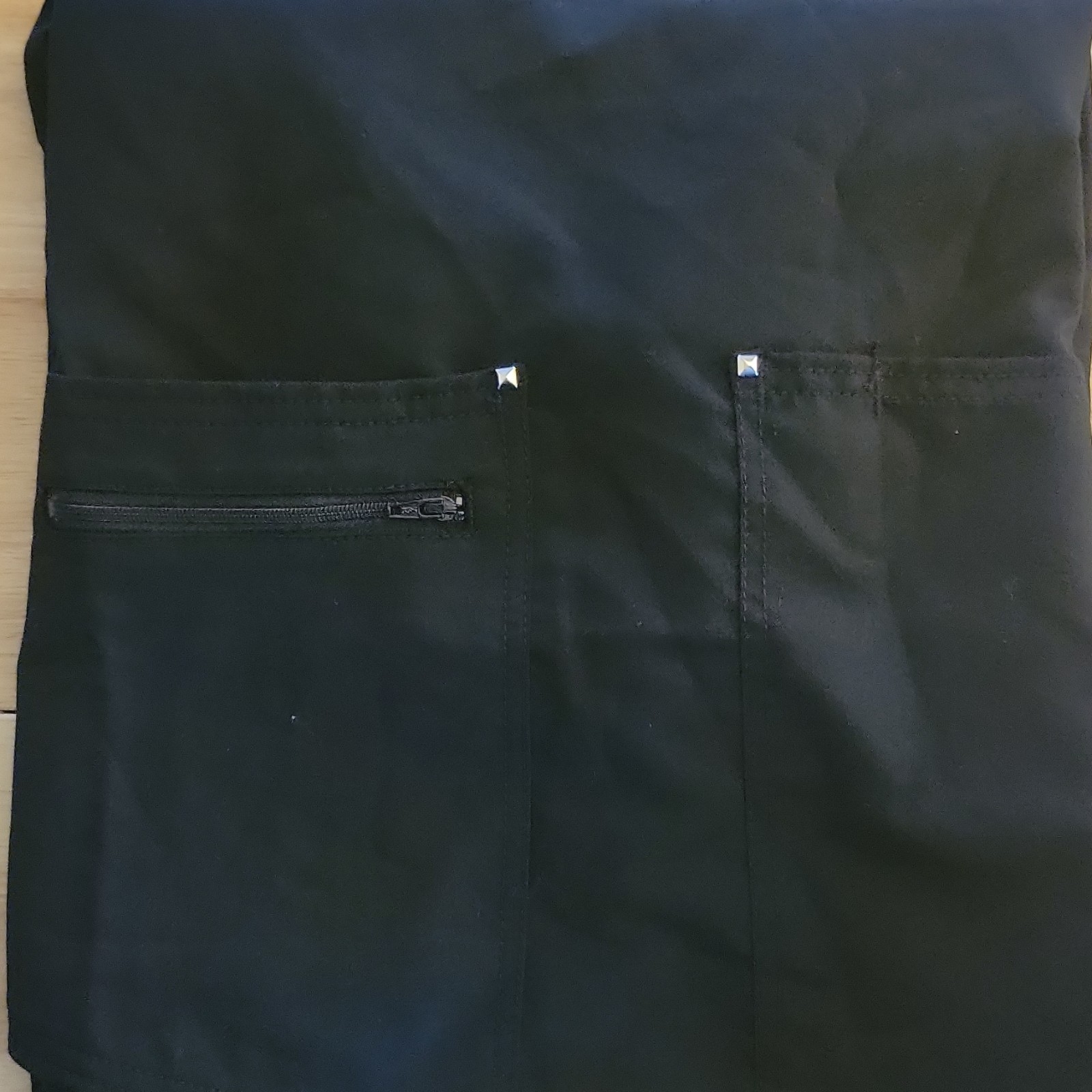 Scrubstar Ultimate V-Neck Scrub Top Black Solid Polyester Blend Unisex L RN93643