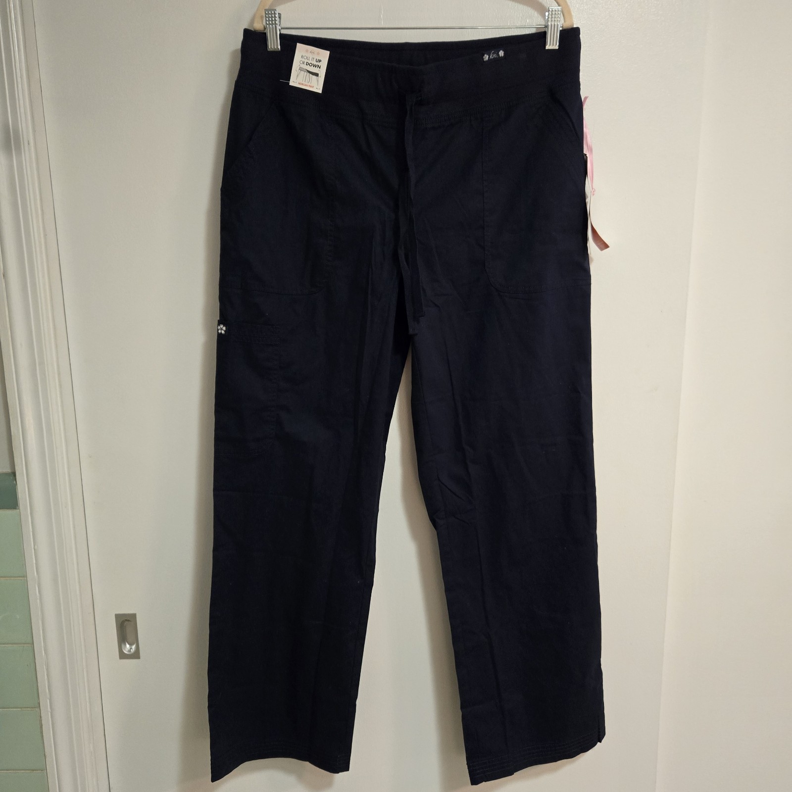 Koi Scrub Pants Women’s Medium Reg True Navy Blue Morgan Nursing Medical NEW