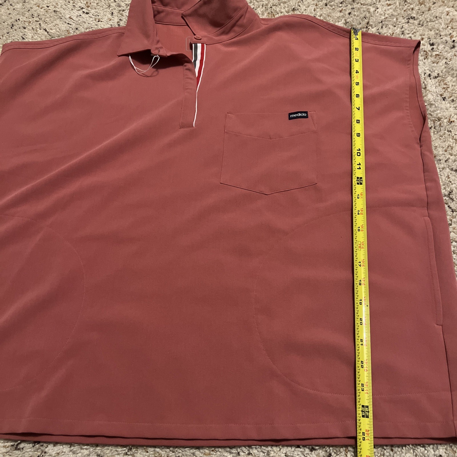 Mediclo Sustainable Scrubs – XXL Mauve