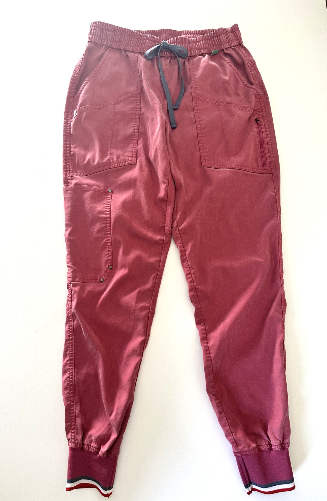 Mediclo Mauve/Pink Catalina Women’s Jogger Scrubs Pants Size Small