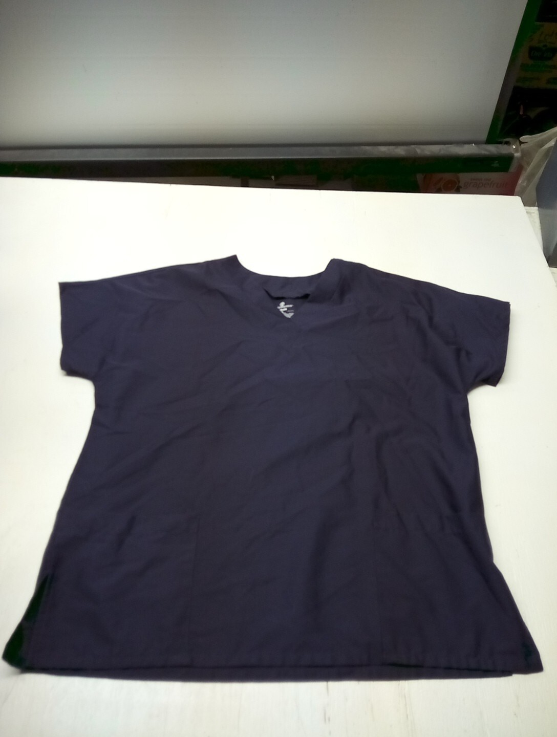 Eco Generation Women’s blue scrub top by Cintas Sz XL