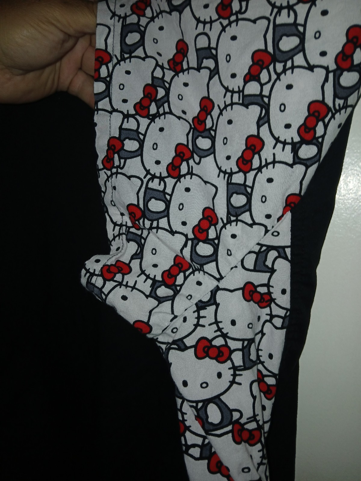 Hello Kitty Sanrio Scrub Top Sz 3X Short Sleeve Medical Nursing Uniform 3XL