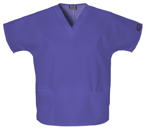 Cherokee Scrubs V Neck Scrub Top 4700 GRAPE by Cherokee Workwear