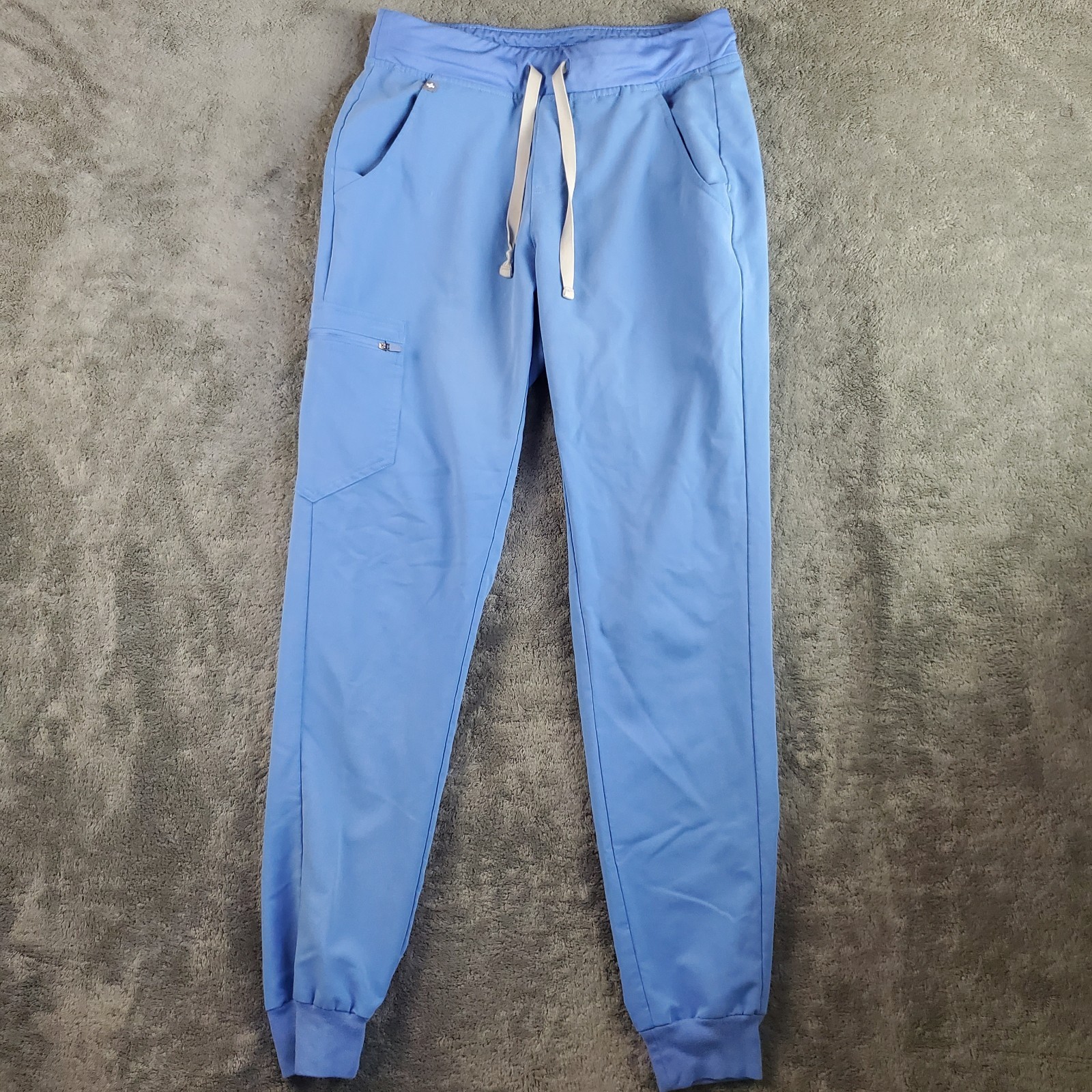 Figs Pants Womens S/T Blue Zamora Jogger Scrub Bottoms Medical Nurse W18SW2005T
