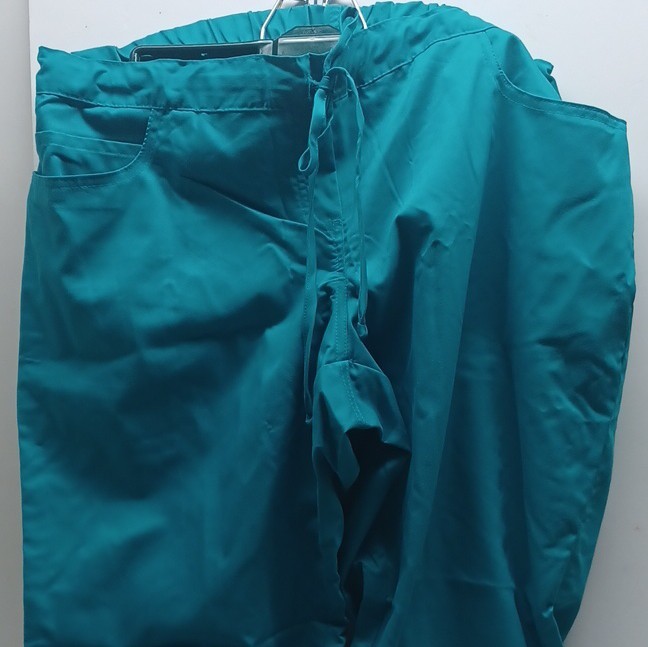 Barco Grey’s Anatomy Original Scrub Pants XLP Petite Drawstring 5 Pkt Teal 4232P