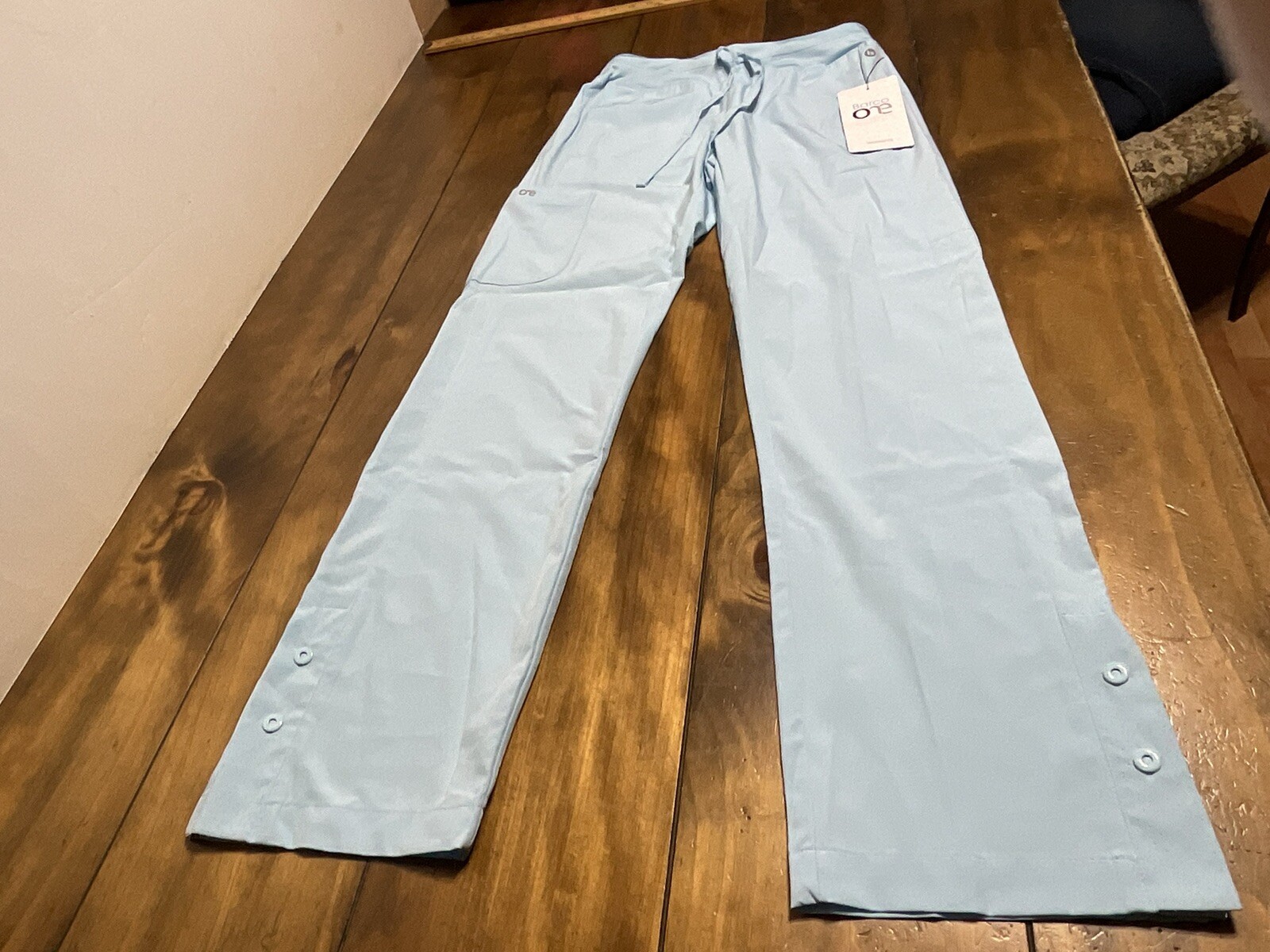 Barco One Women’s Scrub Pants Blue Size XXS Petite NWT