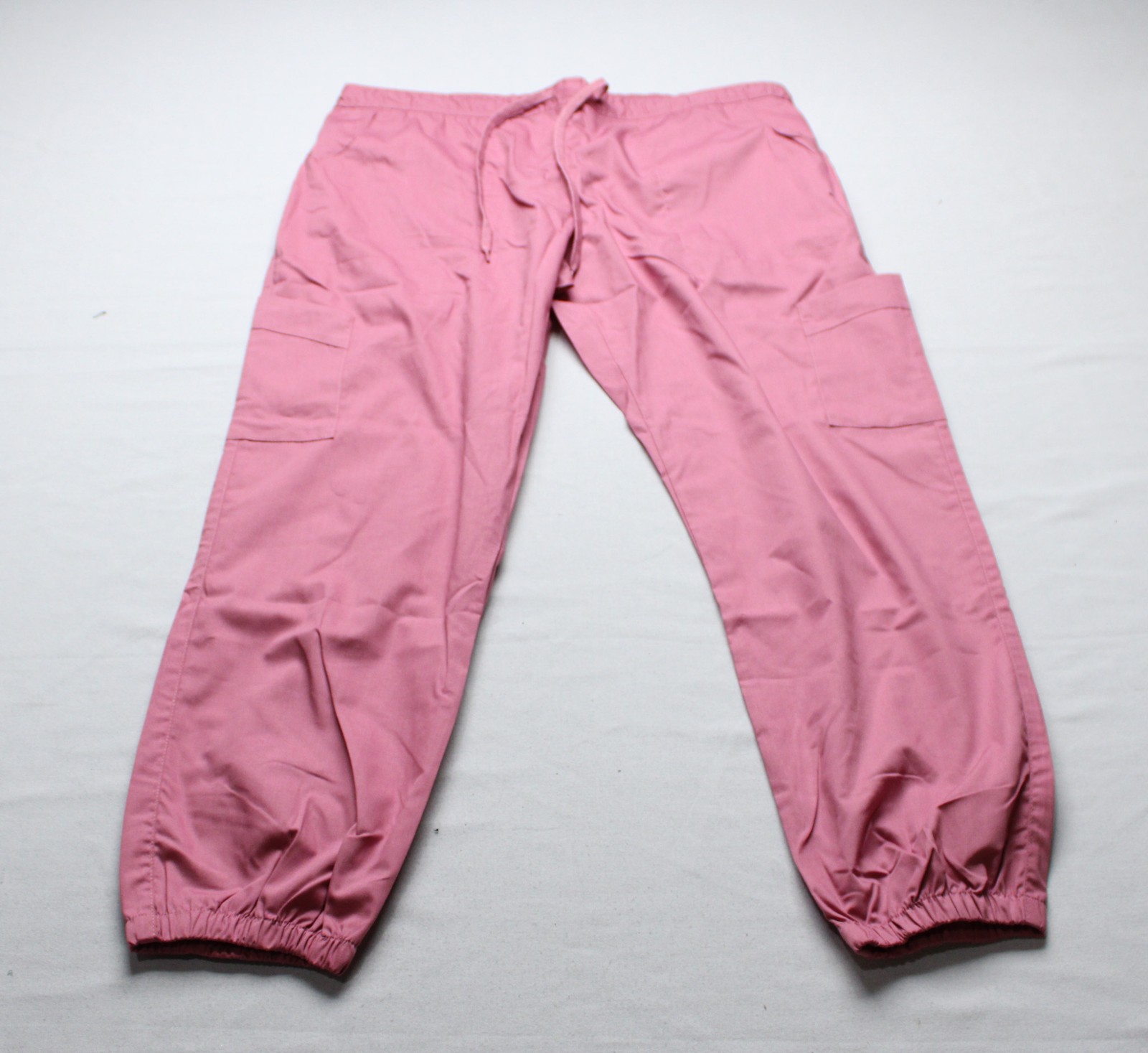 Medgear Women’s Dahlia Mock Wrap Jogger Scrubs Set BL1 Mauve Size XL NWT