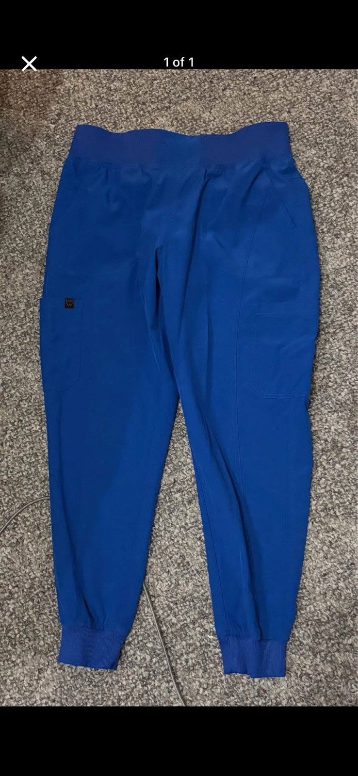 Monarch Royal Blue Scrub Joggers Large