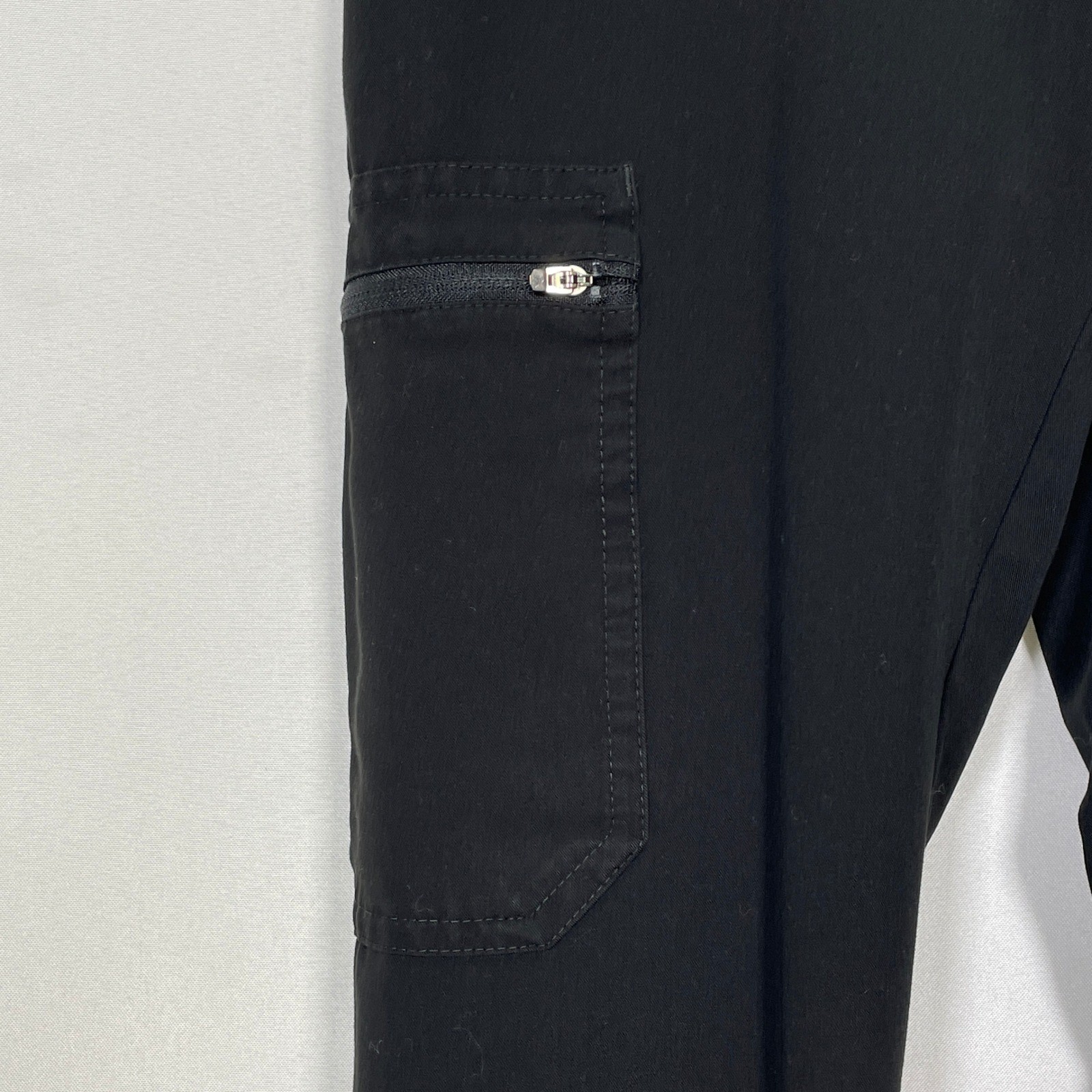 FIGS Technical Collection Drawstring Black Scrub Jogger Pants Men’s XXS