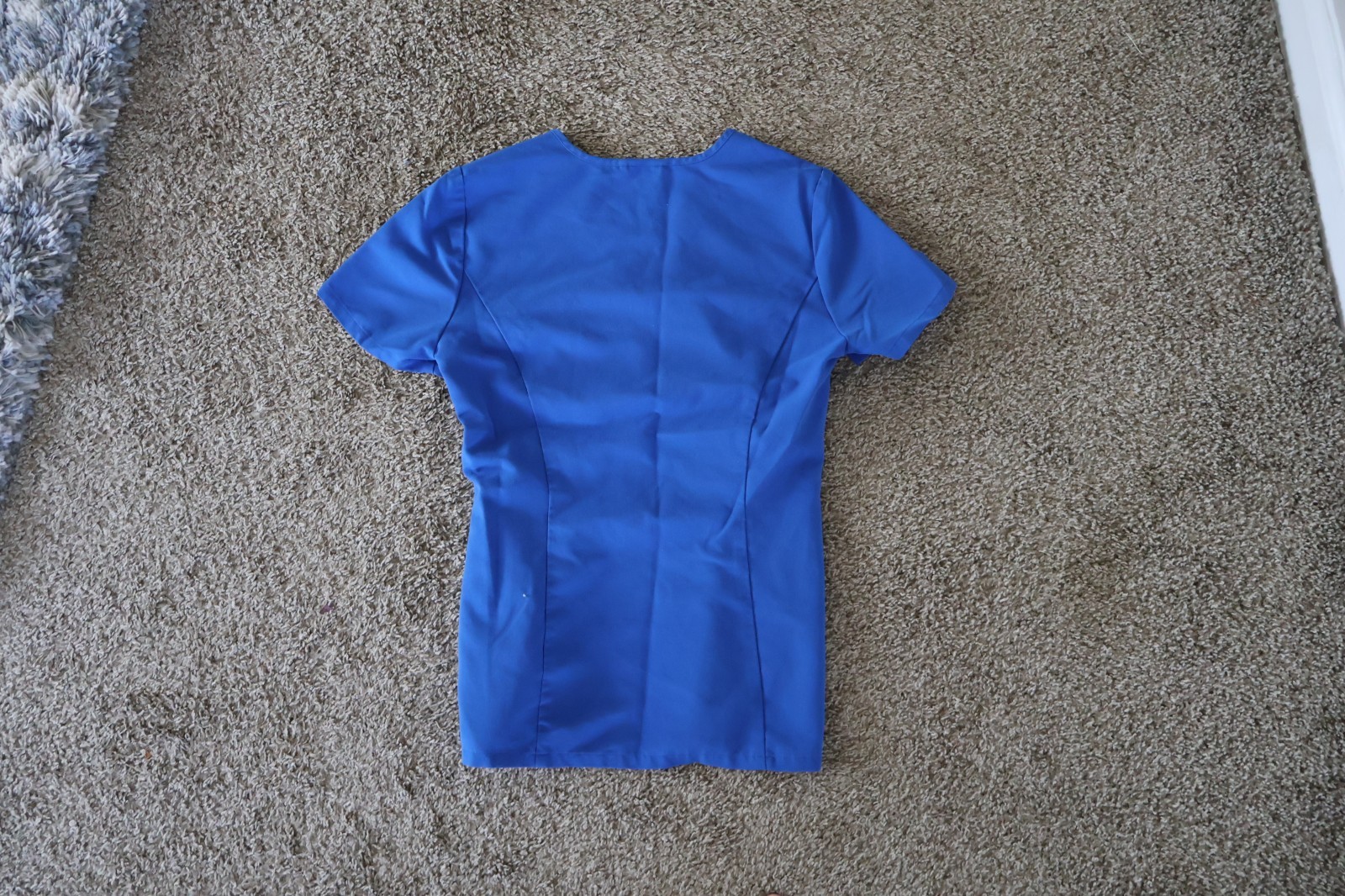 FIGS Catarina Scrub Top XXS Royal Blue Technical Collection V Neck Medical