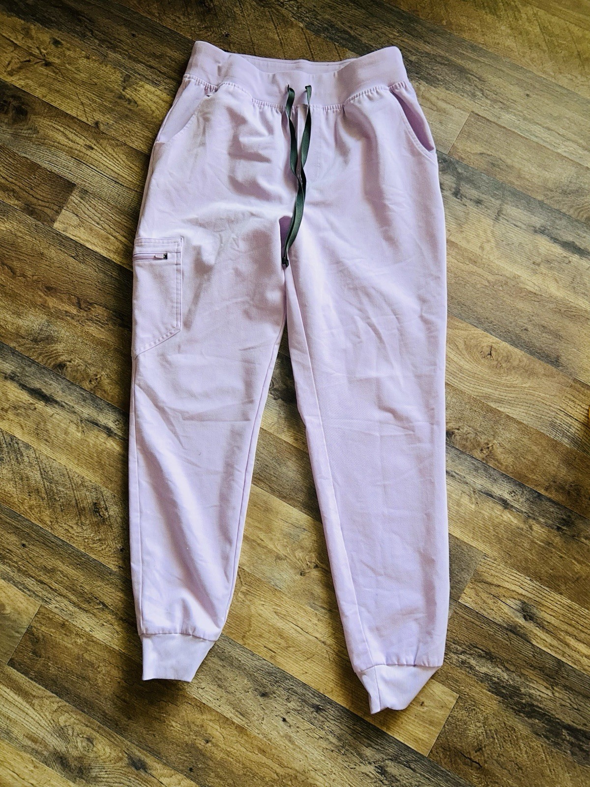FIGS Zamora Jogger Scrub Pants light purple Medium Inseam 30”