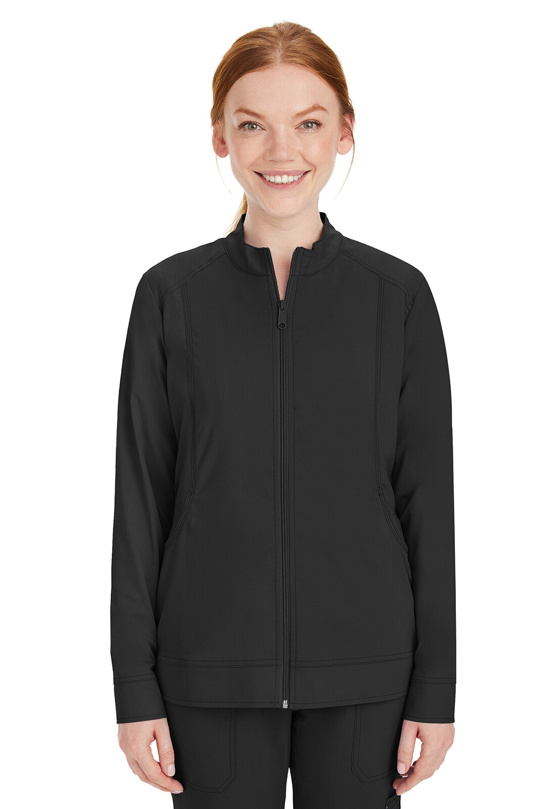 Healing Hands Scrubs Purple Label Dakota Jacket 5038 BLACK Black Free Shipping