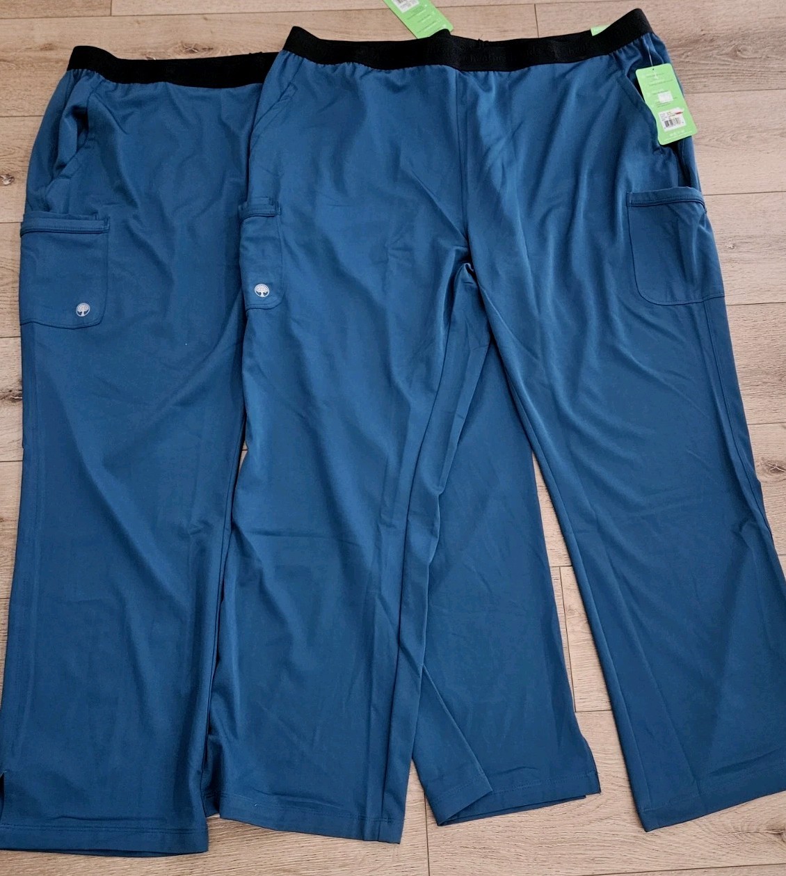 Lot Of 2 NWT Healing Hands Scrub Pants Womens 3XL Caribbean Teal HH Rachel 9500