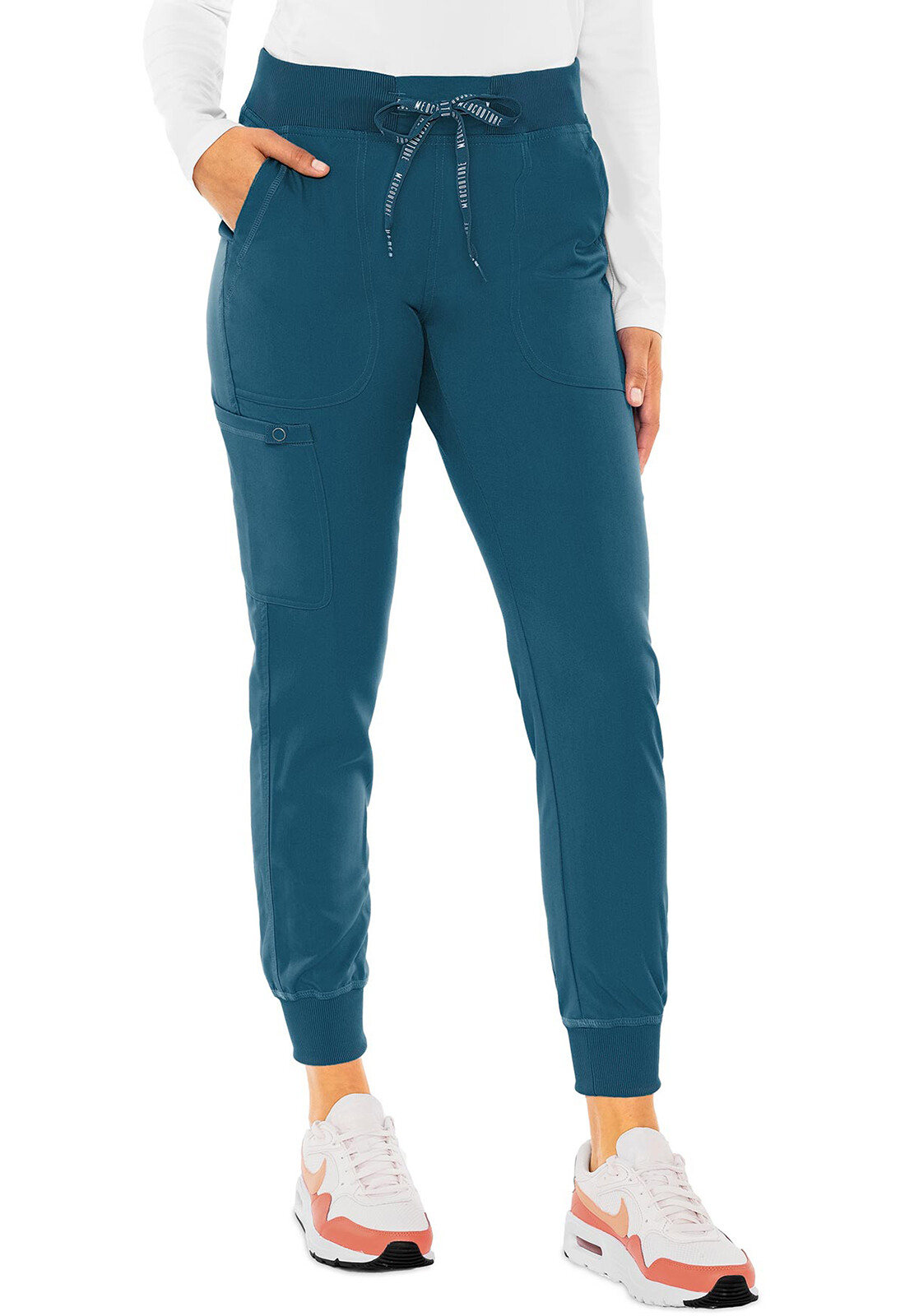 Med Couture Scrub Women’s Jogger Yoga Petite Pant MC7710P CARI Carissa Free Ship