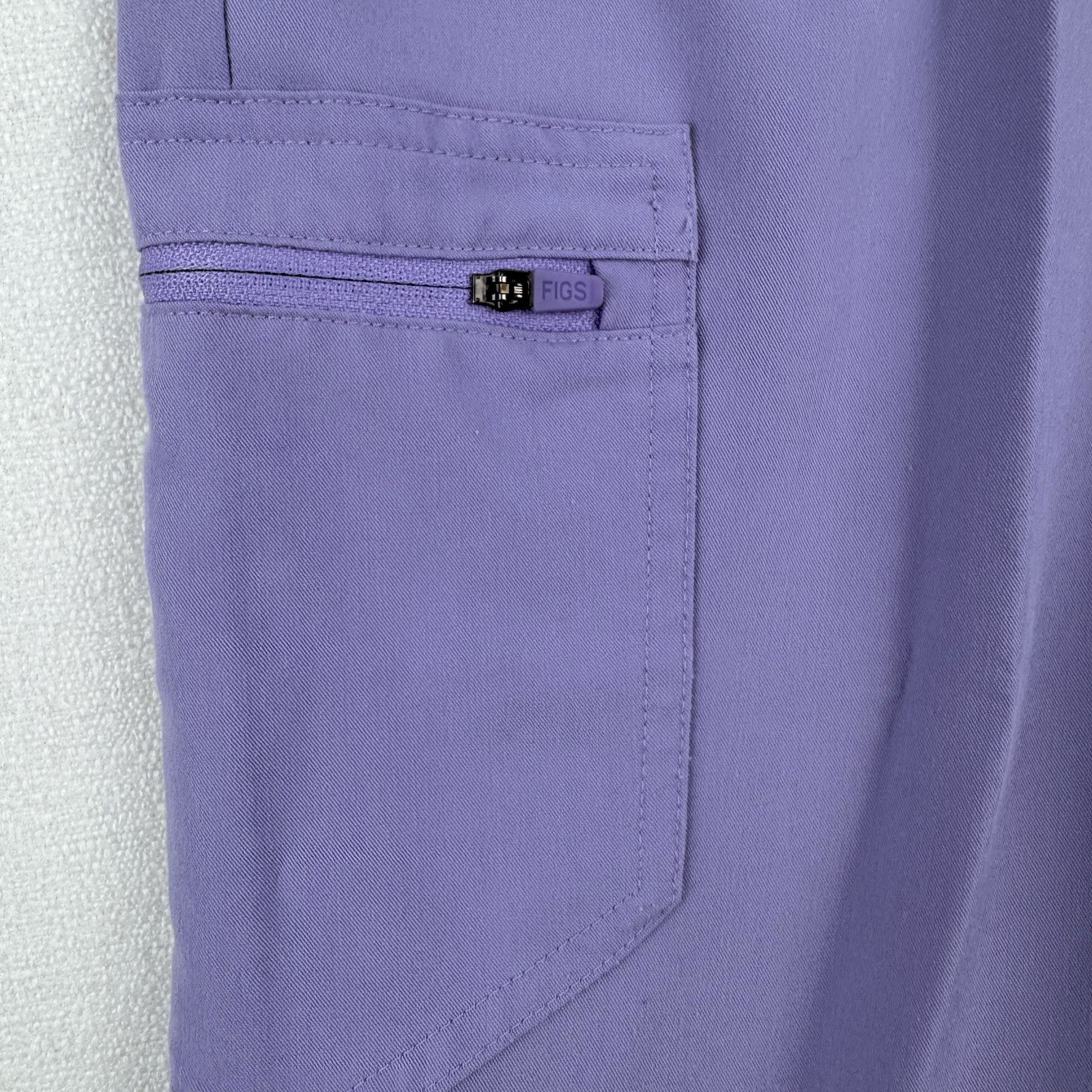 FIGS Zamora Jogger Scrub Pants XXS Lavender Light Purple Technical Collection