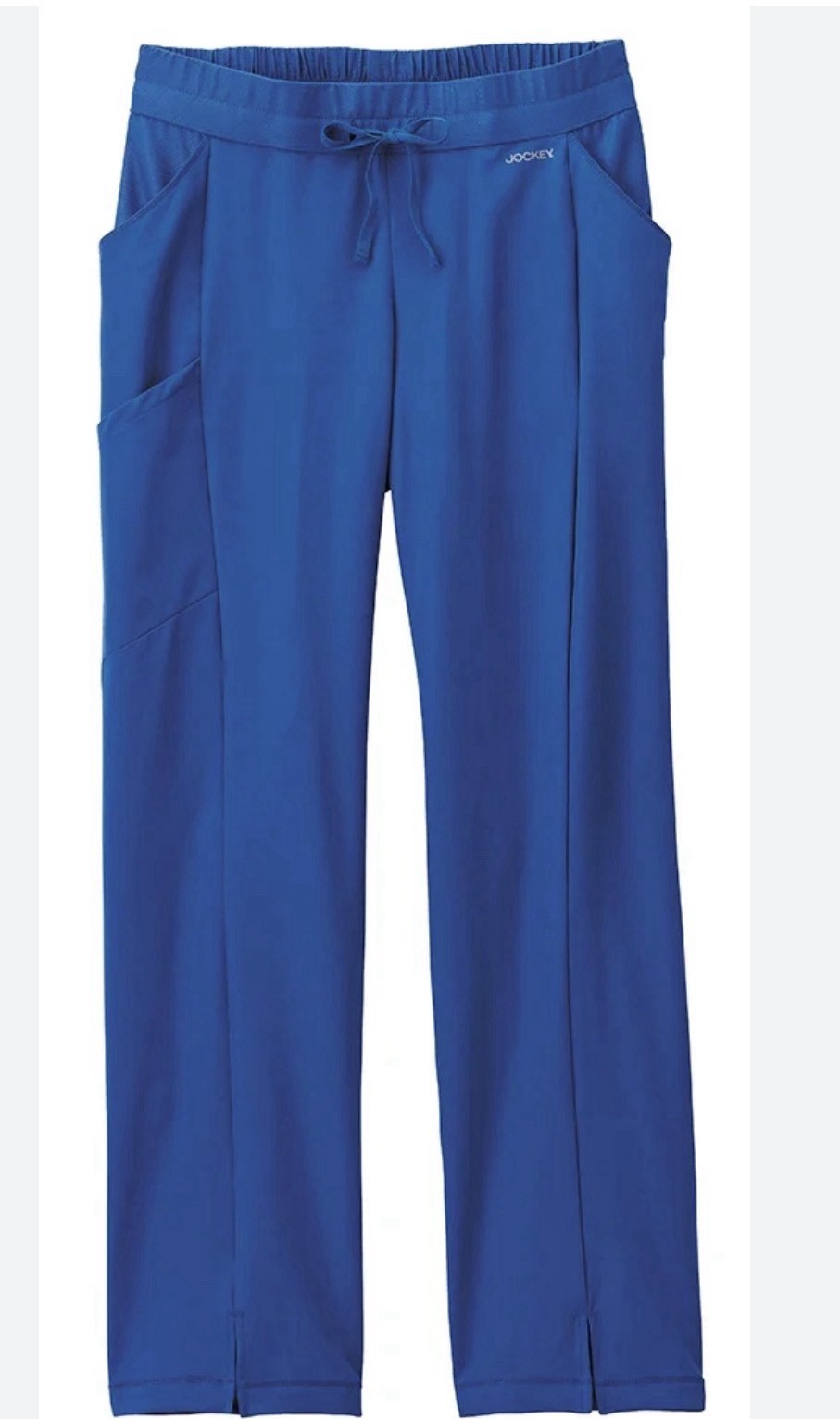 JOCKEY Get Up & Go Pockets Women’s Scrub Pants 2428-1031 GALAXY BLUE -Medium