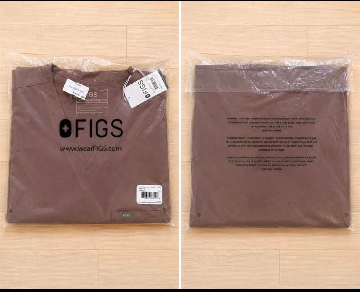 FIGS Catarina One-Pocket Scrub Top brown 3XL