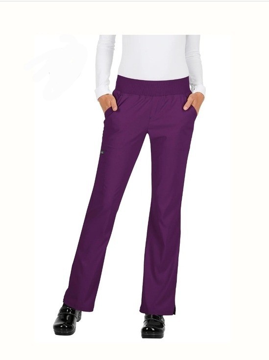 KoiBasics 732 Laurie Scrub Pants Eggplant Size Medium Tall