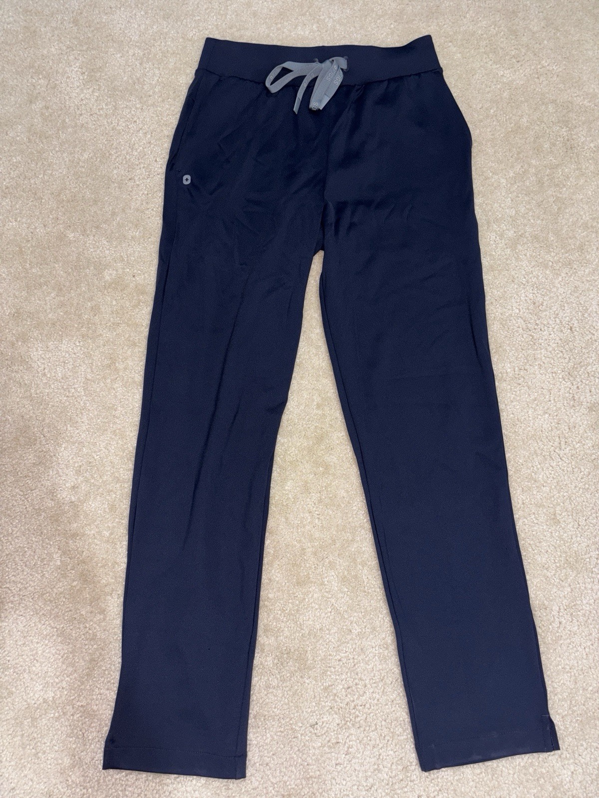 Womens FIGS Tena FORMx Slim Tapered Scrub Pants Size Small TALL S/T