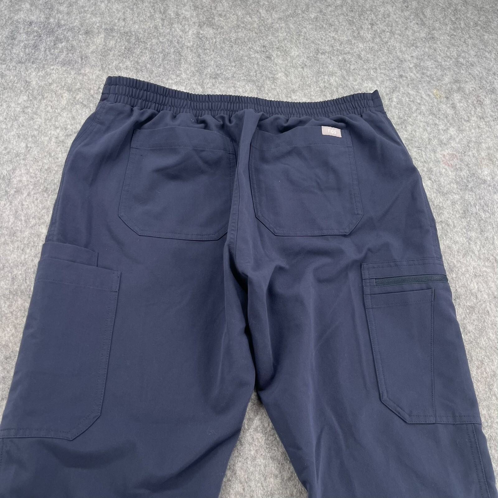 Figs Yola Skinny Womens M Regular Scrub Pants Blue