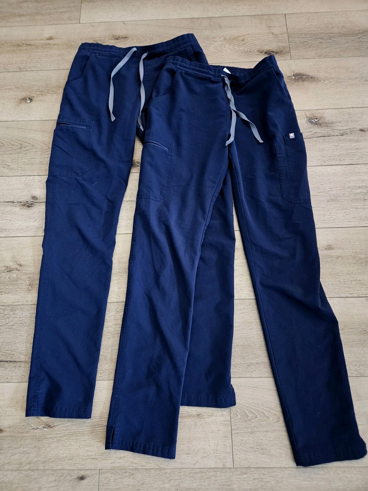 Lot Of 2 FIGS Women’s Lola Skinny Scrub Pants Navy Size Small Tall Lot