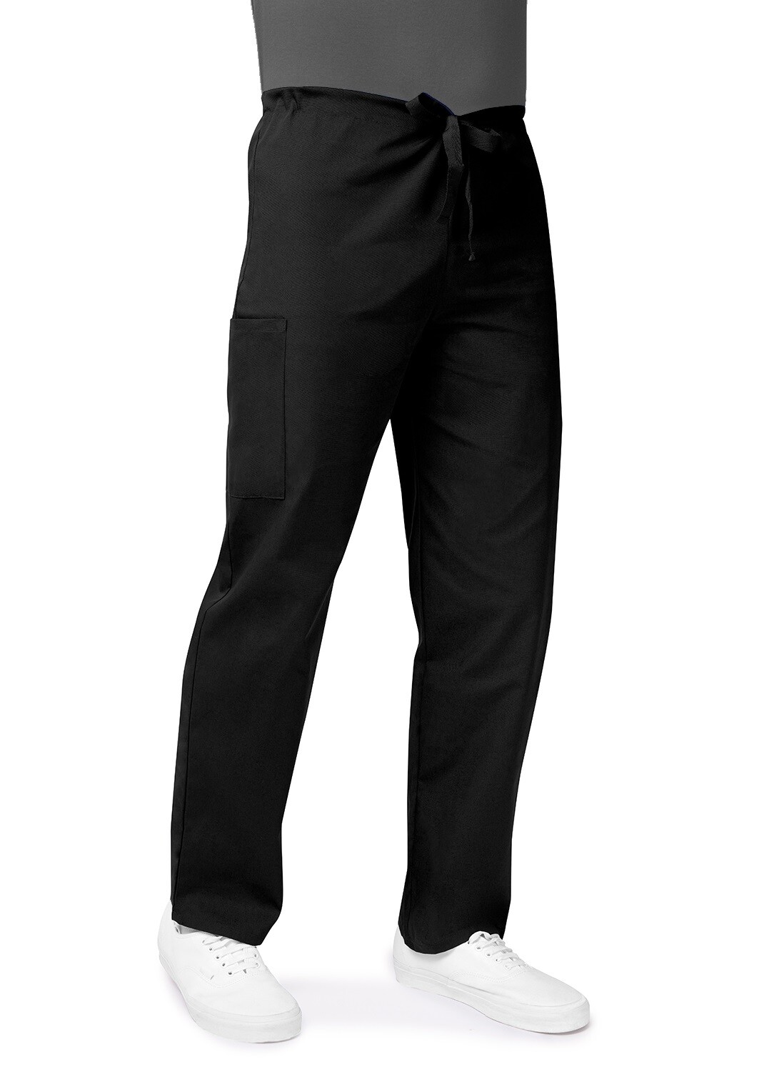 Adar Men Women Medical Nursing Uniform Multi Pocket Scrub Tapered Leg Pants