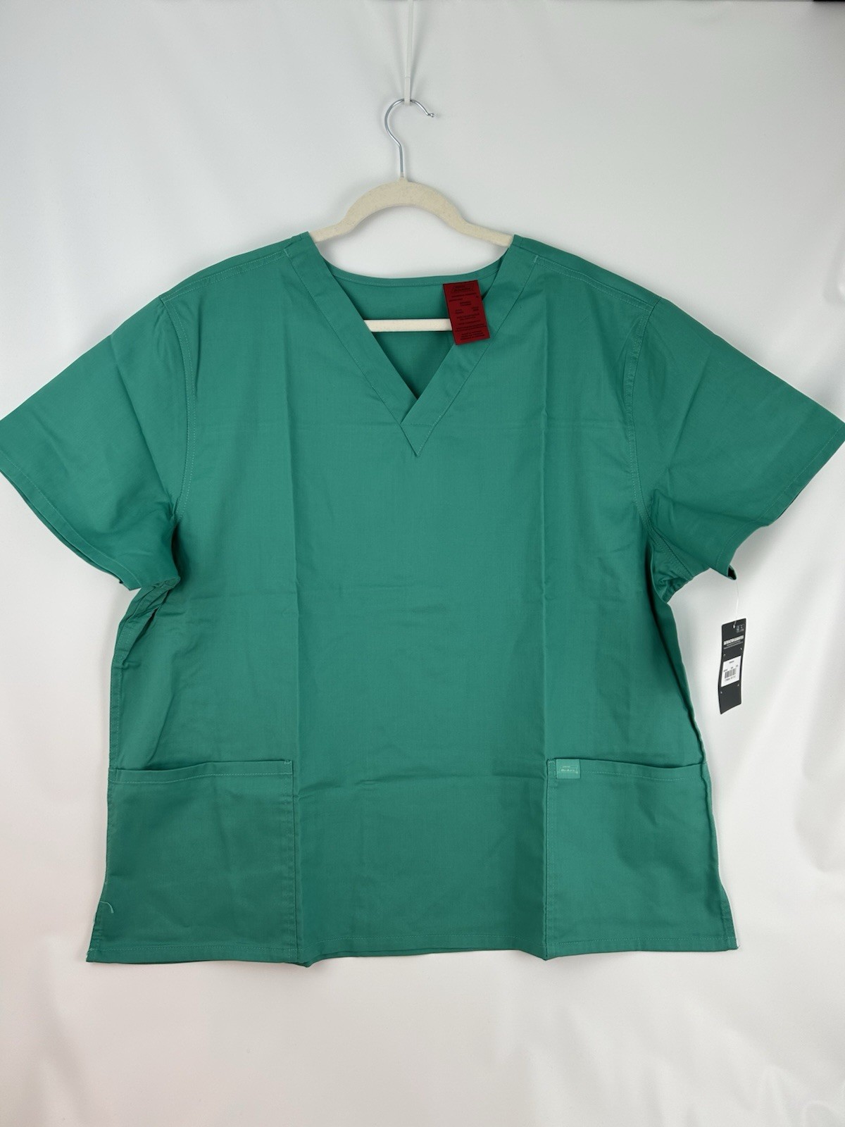 Dickies Scrubs Unisex Industrial Strength V Neck Top GD640 Surgical Green 2XL