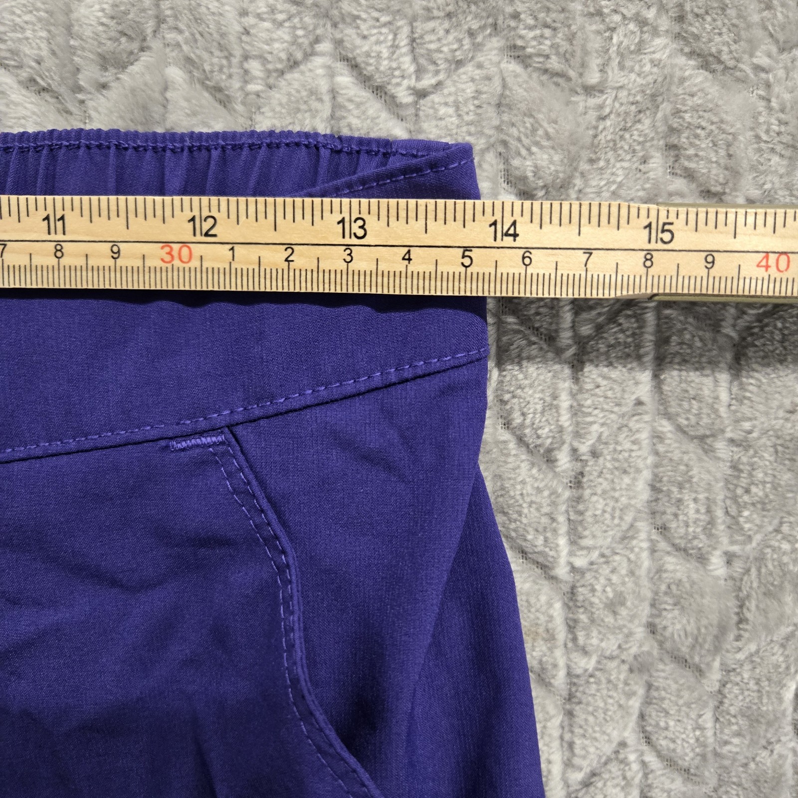 Scrub Joy Purple Set (2 Piece) Short Sleeve Pants Size Small Pockets