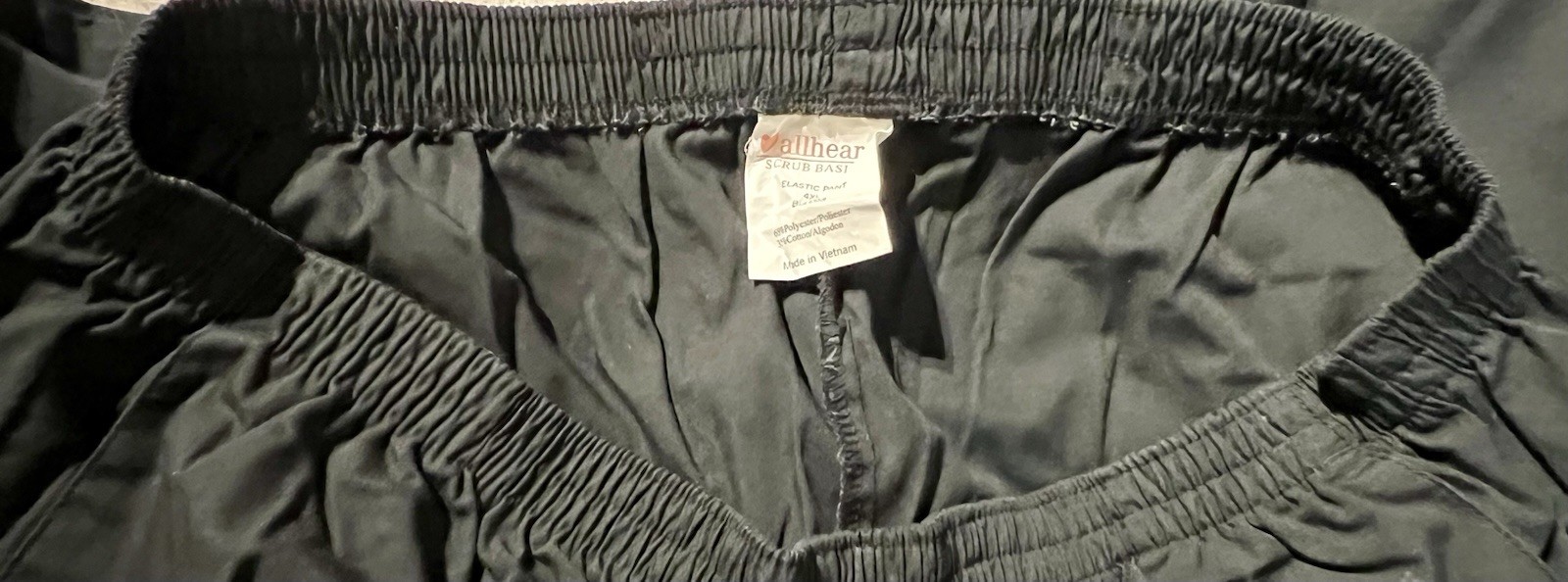 All Heart Scrun Basic Pants Black Plus Size 4XL Women’s