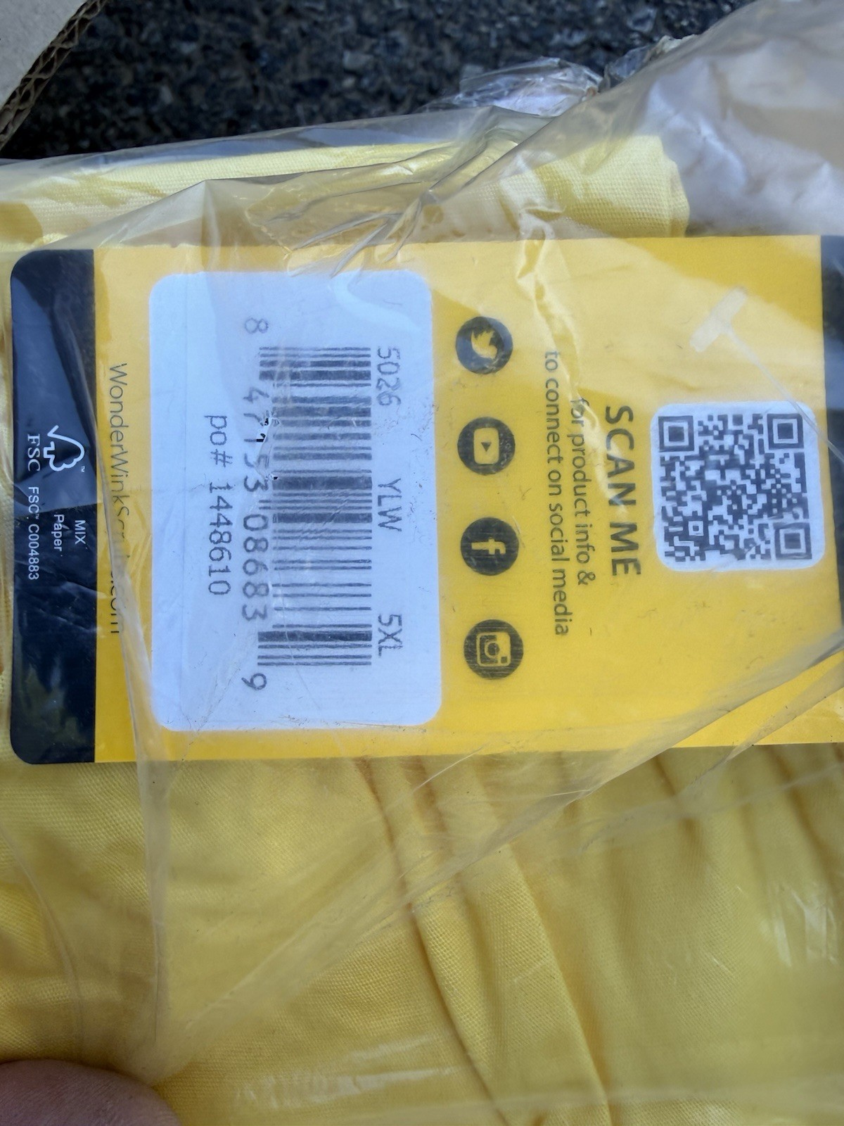 WonderWink Origins Women’s Drawstring Flare Leg Scrub Pants-5026 5x 5XL Yellow