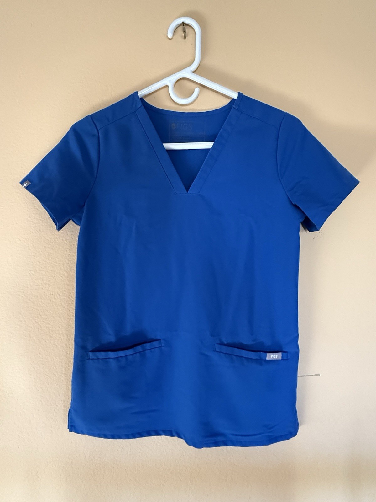 FIGS Technical Collection Women’s XXS/P Royal Blue Scrub Set Top & Pants