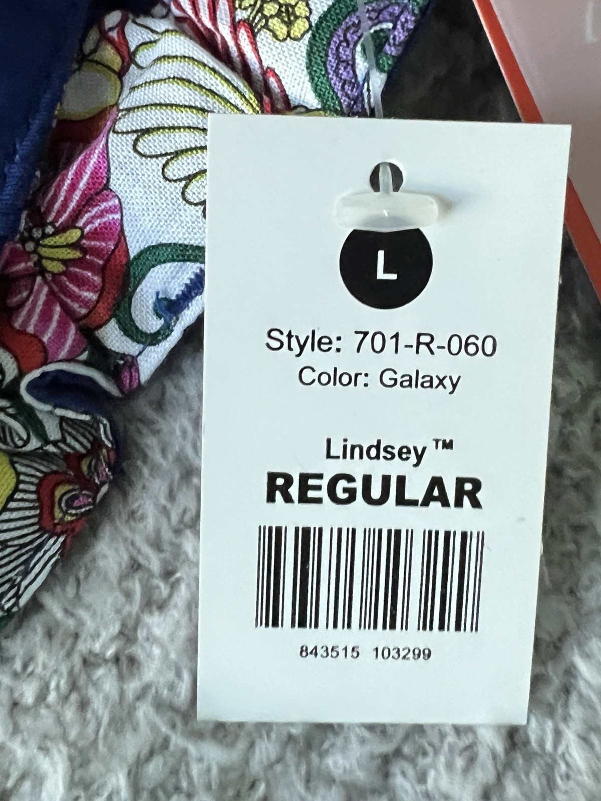 Koi Scrub Pants Women’s Large Regular Galaxy Blue Lindsey Cargo Nursing Medical