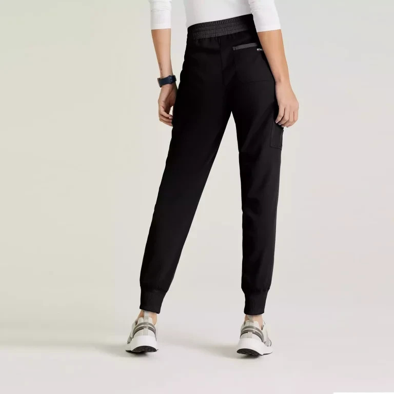 GREYS ANANTOMY JOGGER TWO-TONE CARGO SCRUB PANTS ALL COLORS AND SIZES #GRSP639