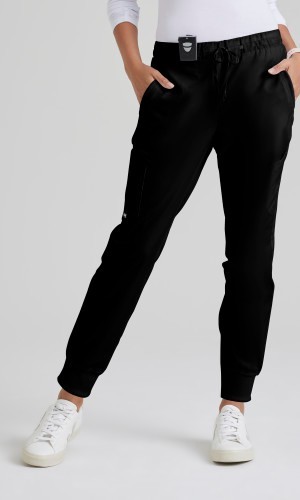 GREYS ANANTOMY CARGO JOGGER SCRUB PANTS IN BLACK IN ALL SIZES, #GRP534, NWT