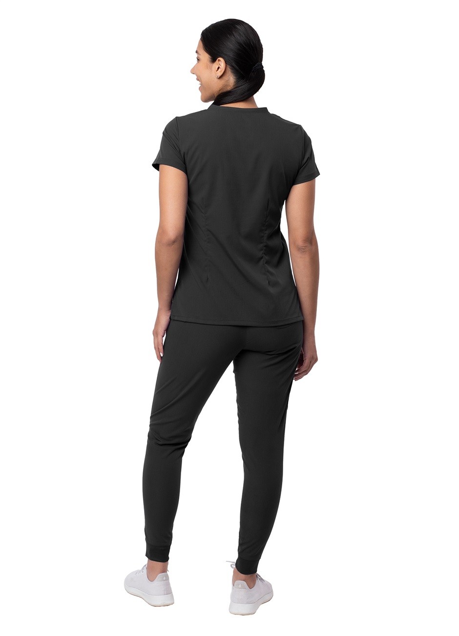 Adar Pro Movement Booster Women Sweetheart V-Neck Scrub Top & Scrub Pants