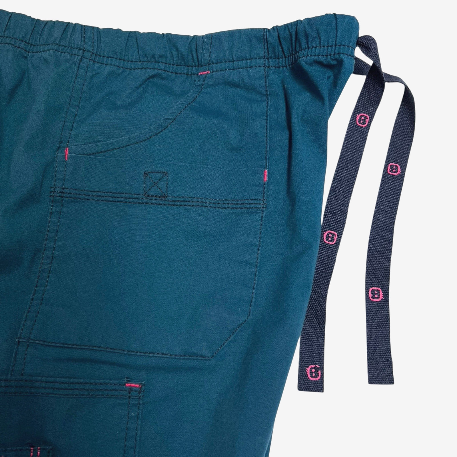 Spread Good Cheer Scrub Pants 5108 Women’s Size XL Teal Nurse Medical Tech