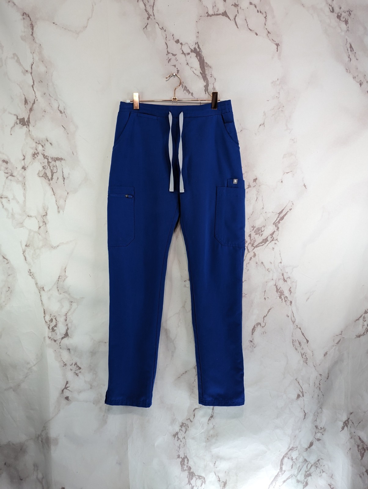 Figs Yola Womens XS Skinny Scrub Pants Royal Winning Blue 1579 TW2000R Bottom