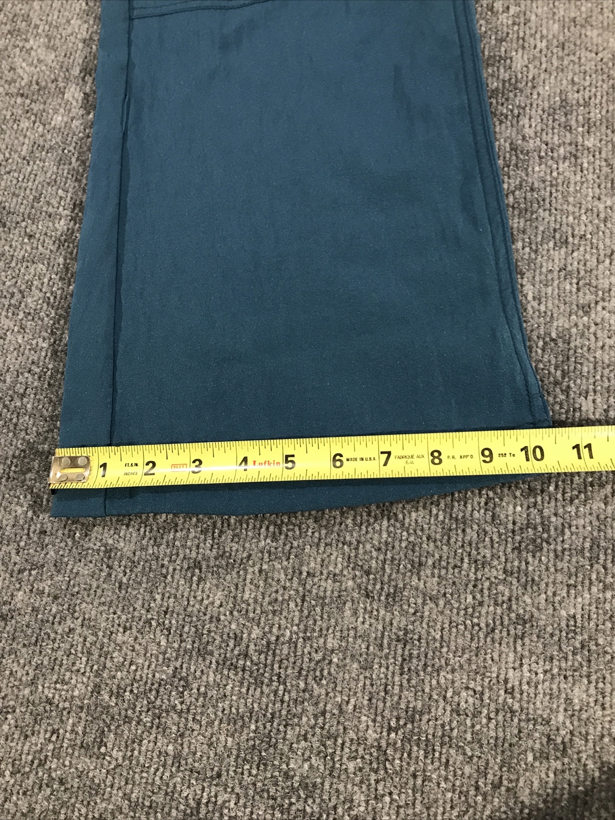 Spread Good Cheer Mens Scrubs Bottoms 2XL XXL Green Drawstring Pockets Polyester