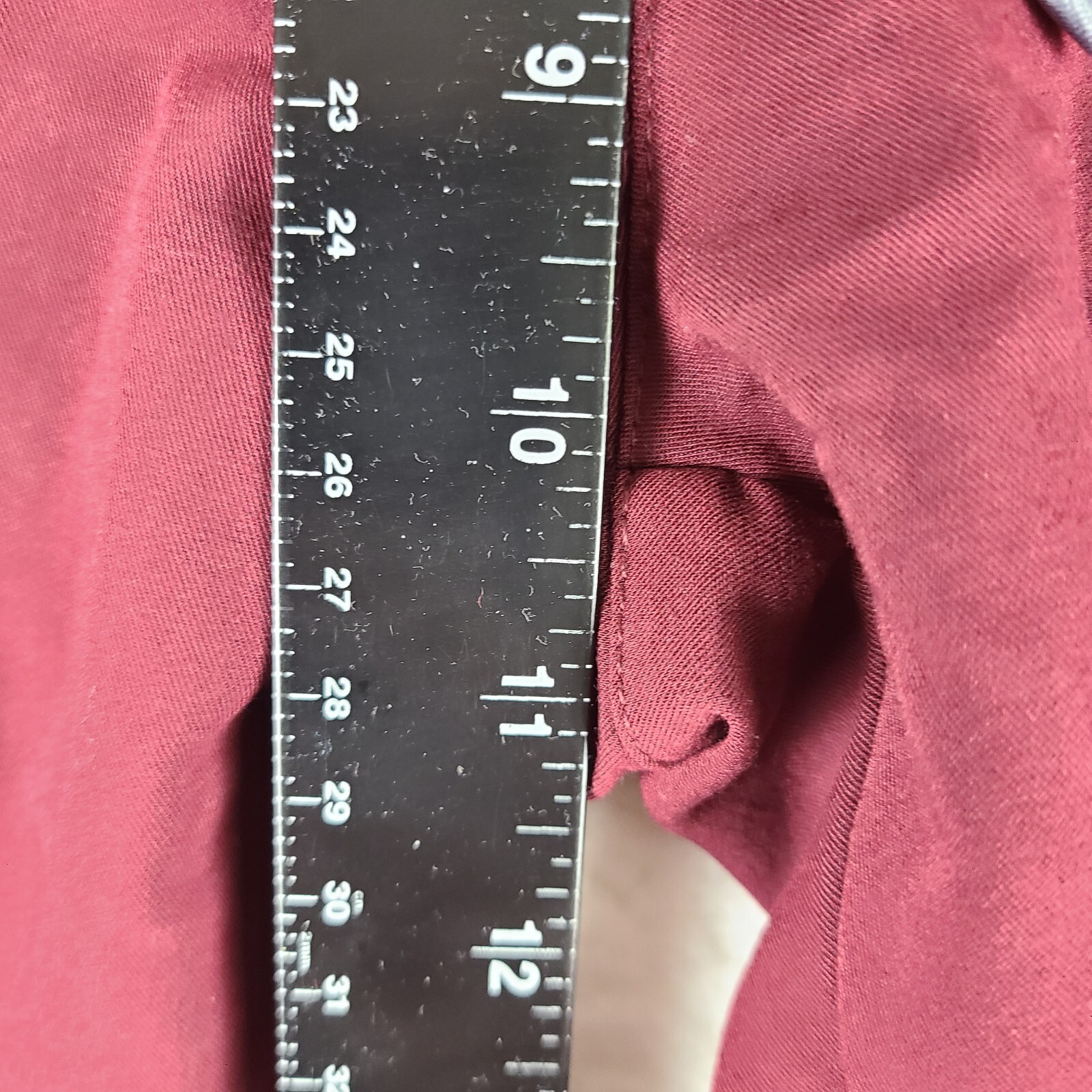 Figs Yola High Waisted Pants Womens XXS 2XS Burgundy Red Skinny Scrub NEW NWT