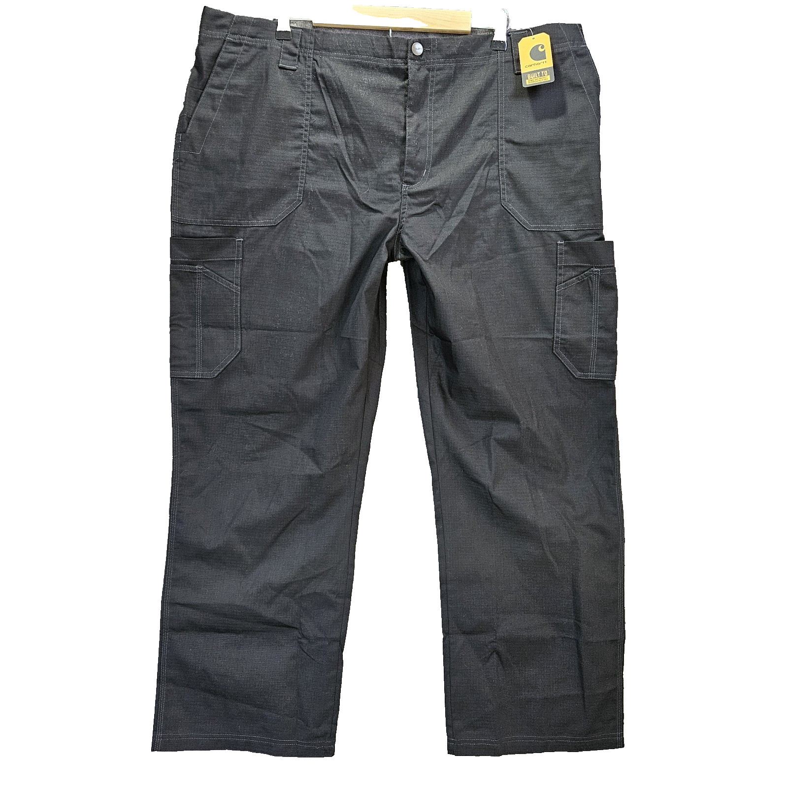 Carhartt Men’s 2XL Black Ripstop Cargo Pants NWT Workwear Utility