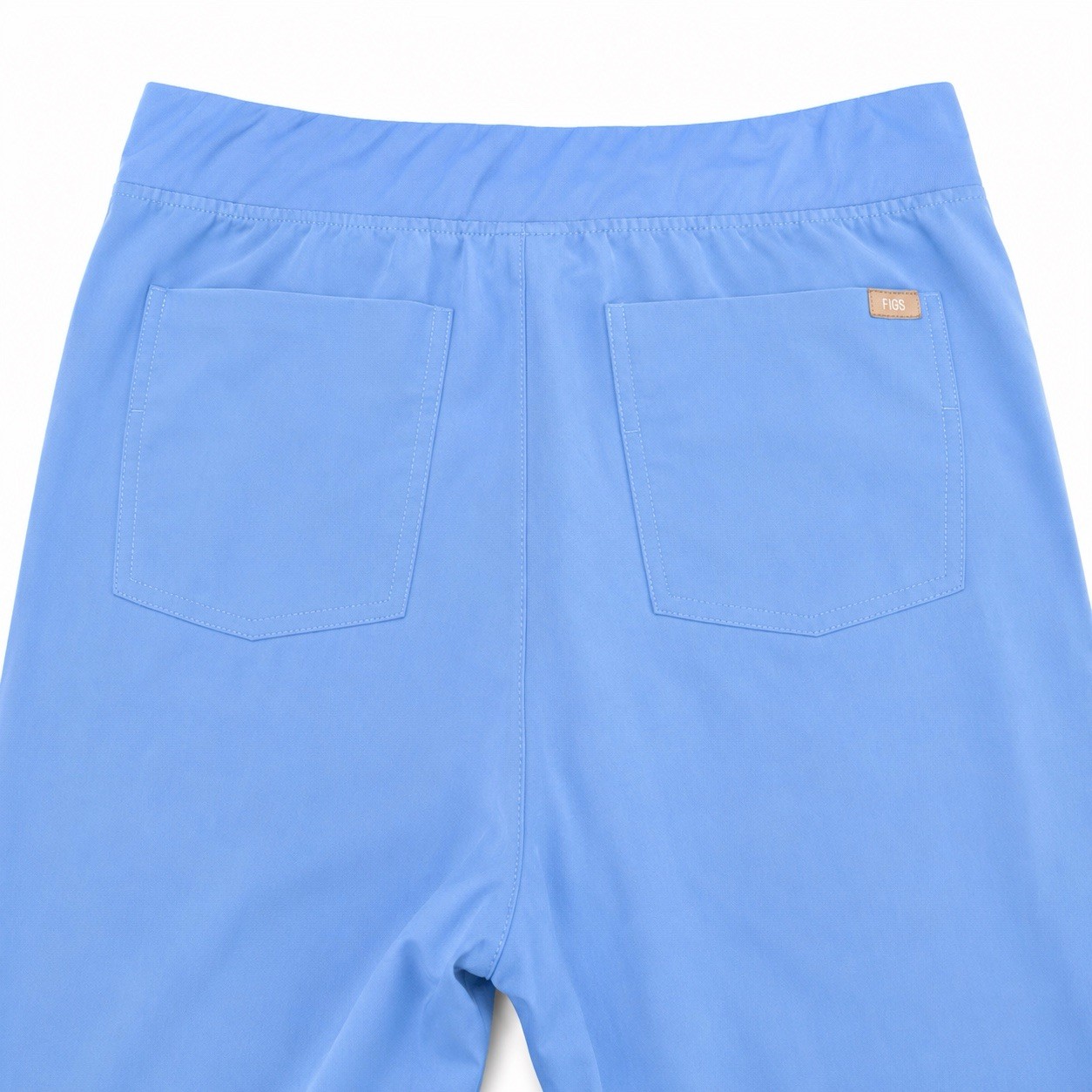 FIGS Ceil Blue Scrub Set Women’s Medium Top & Medium Tall Jogger Pants Worn Once