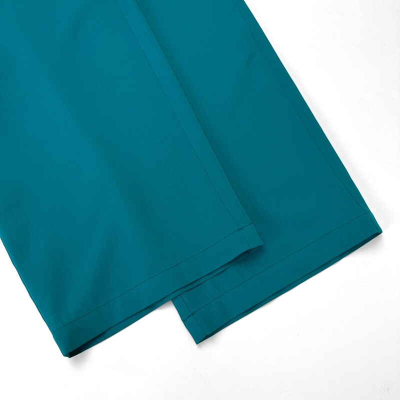 NiaaHinn Scrub Set Women Medical Nurse Hospital Clinic Uiforms Top Pant Straight