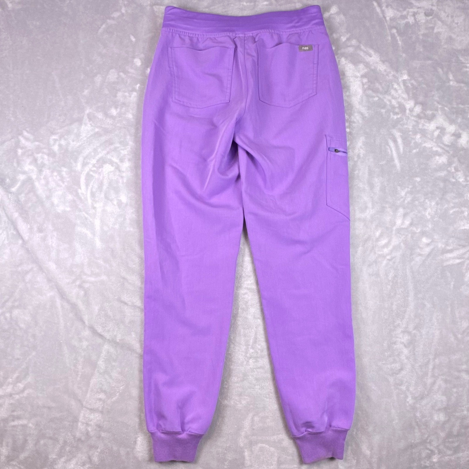 FIGS Technical Collection Purple Scrub Set Sleeveless Top & Jogger Womens S*