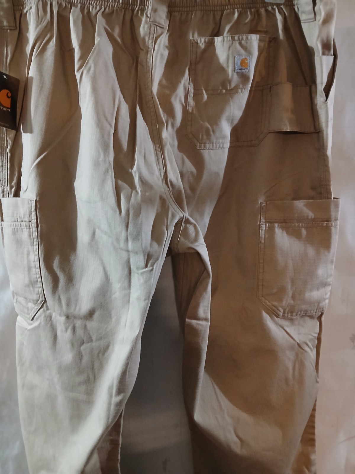 NWT Carhartt Carpenter Style Khakis Pants Unisex Tall 2XL C54108T KHI